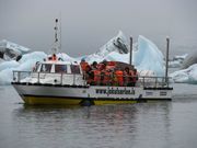 Na ledovcové laguně Jokulsárlon Na ledovcové laguně Jokulsárlon
