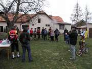 Slavnostn� zah�jen� akce Otev�r�n� cyklostezek prob�hlo na turistick� z�kladn�