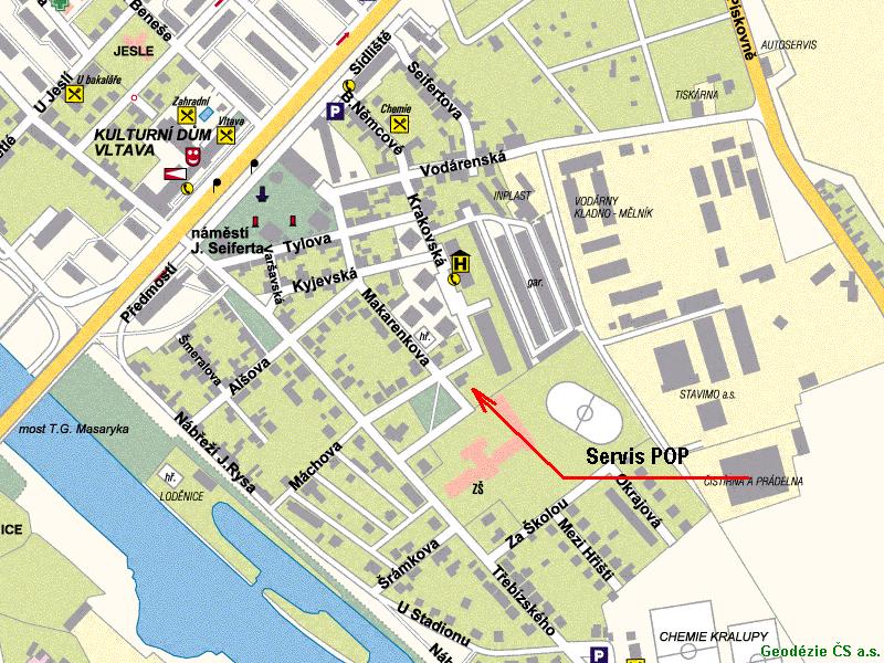 detailn� mapa